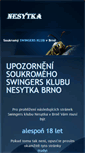 Mobile Screenshot of nesytka.cz